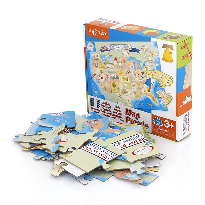 Customized Country Map Jigsaw Puzzle