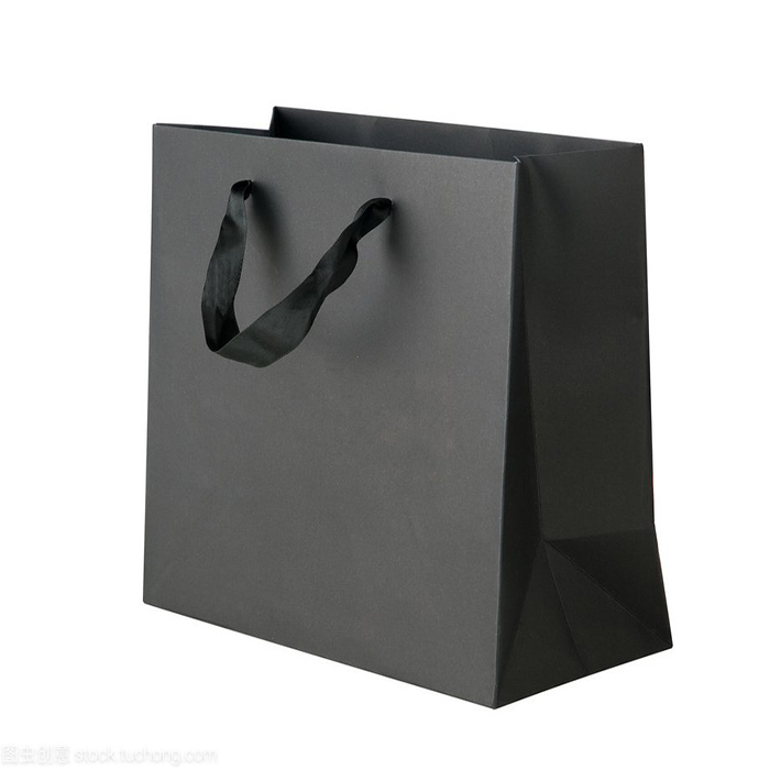 Custom Black Paper Bags Printing Wholesale