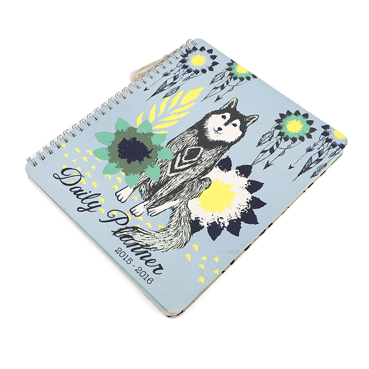 cover cheap price spiral bound notebook