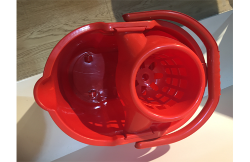 Mop Bucket With Drain Basket
