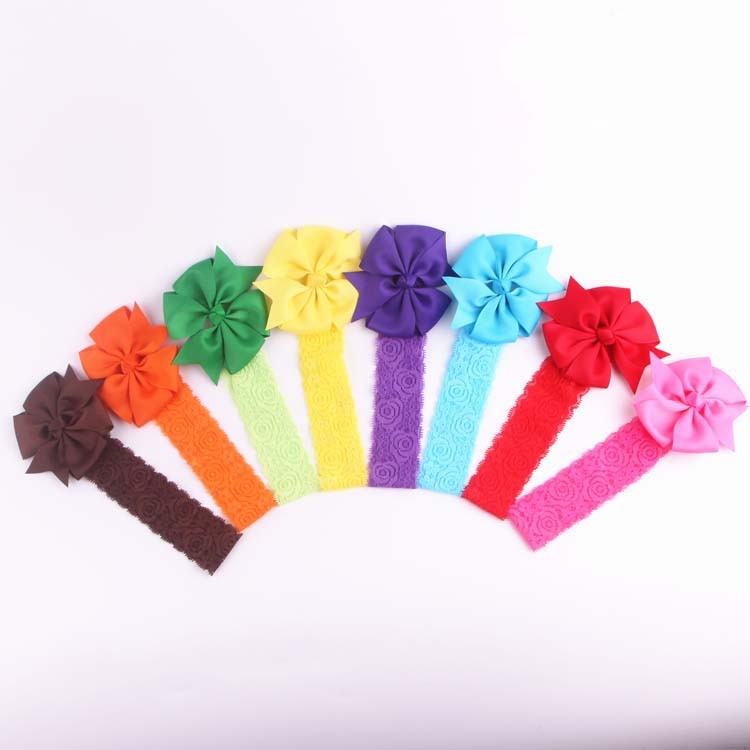 Ribbon Bow Lace Headband For Baby Manufacturers, Ribbon Bow Lace Headband For Baby Factory, Supply Ribbon Bow Lace Headband For Baby