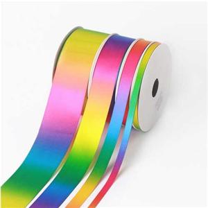 Double Face dunkle Farbe Ombre Rainbow Ribbon