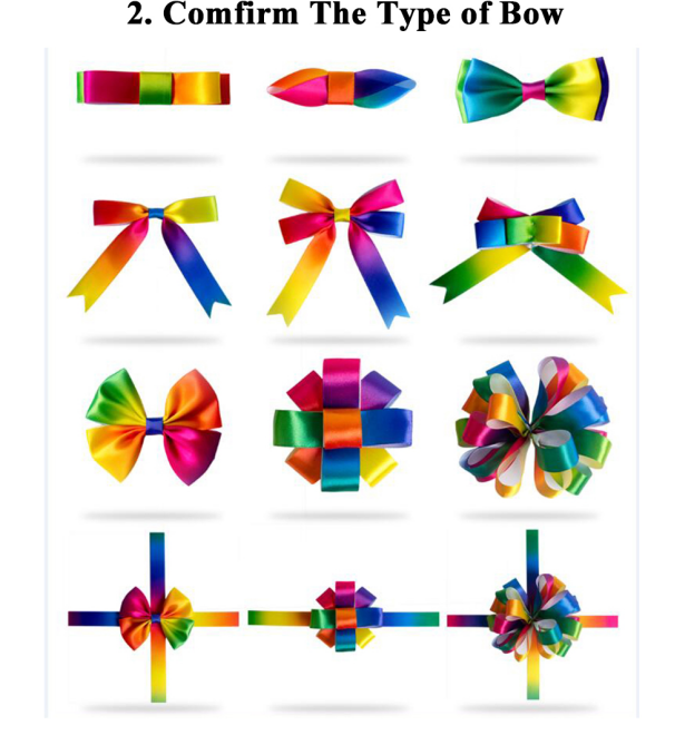 packaging ribbon bow