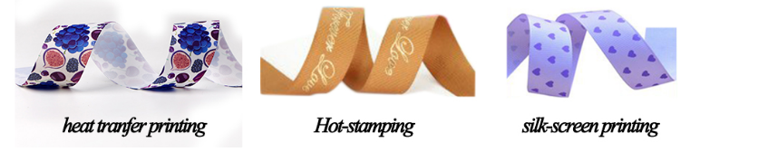 2023 Valentine''s Day hot stamping printed ribbon