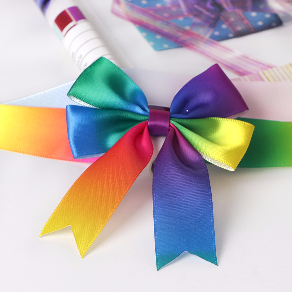 Single Side Rainbow Color Ribbon Bow Gift Box Packing Manufacturers, Single Side Rainbow Color Ribbon Bow Gift Box Packing Factory, Supply Single Side Rainbow Color Ribbon Bow Gift Box Packing