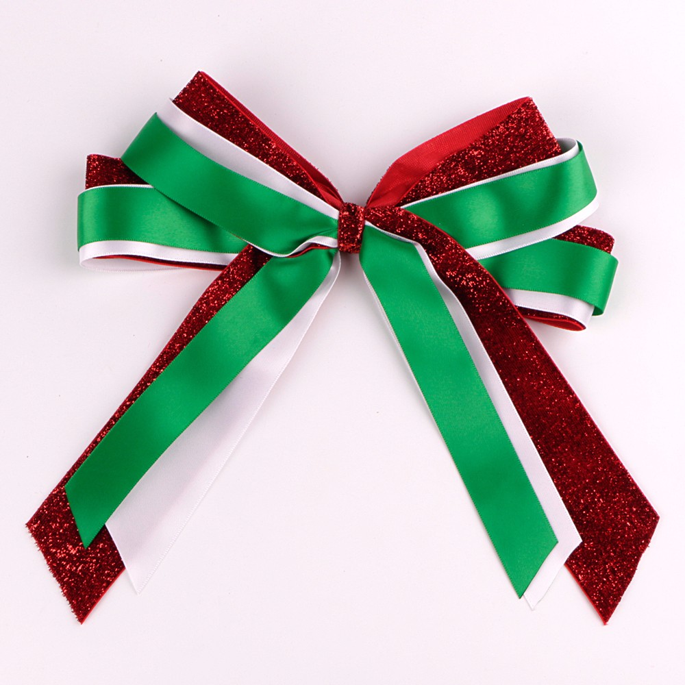 Merry Christmas Customized Decorative Ribbon Bow Manufacturers, Merry Christmas Customized Decorative Ribbon Bow Factory, Supply Merry Christmas Customized Decorative Ribbon Bow
