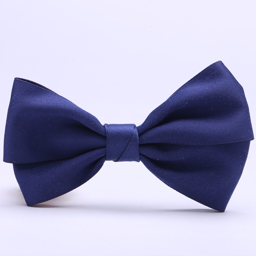 Satin ribbon bow tie garment ribbon bow with clip