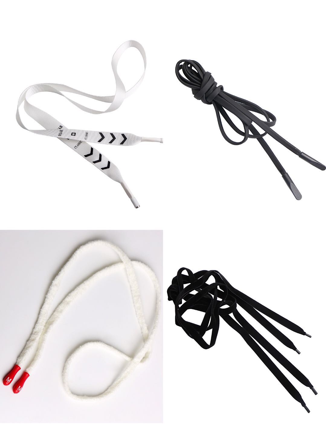 Different shoelaces