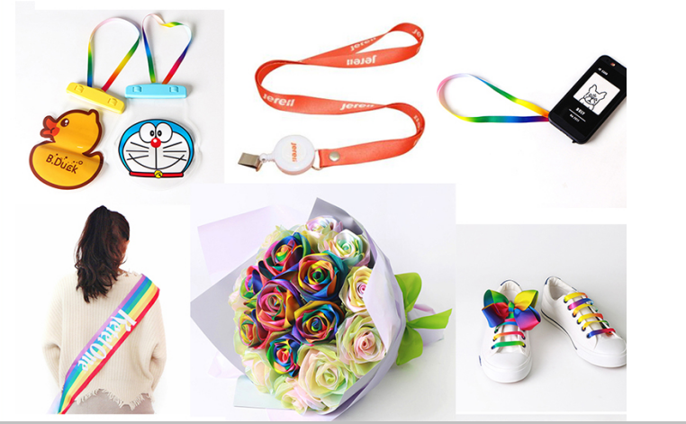 Wholesale custom printed grosgrain ribbon