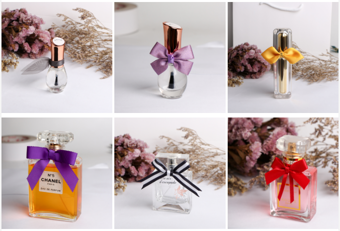 perfume ribbon bows