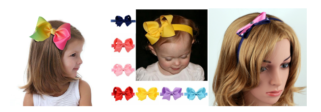 satin ribbon bow