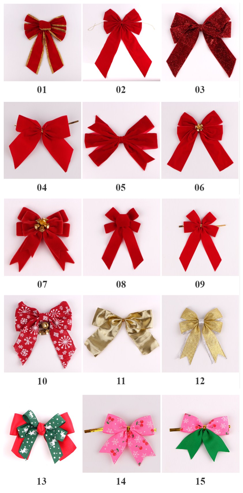 Christmas bows