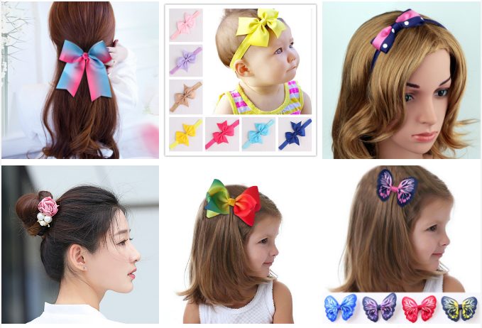 girls hair bow