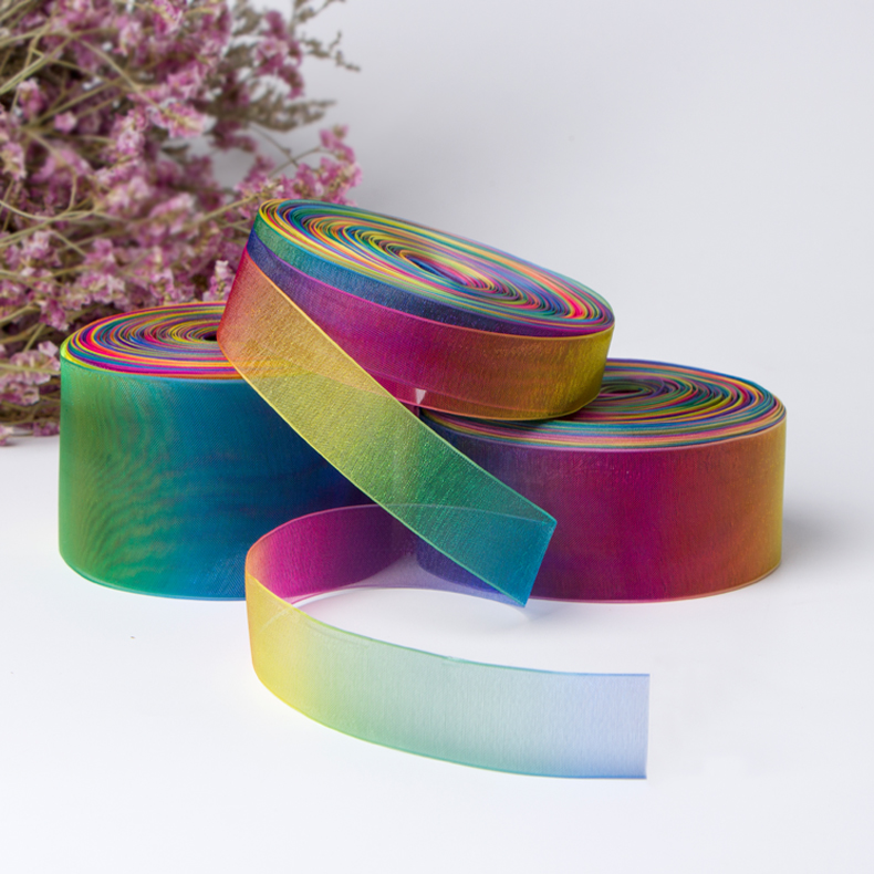 rainbow ribbon custom