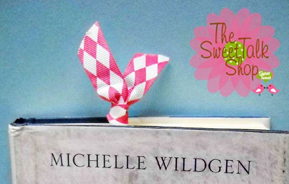 handmade ribbon bookmark