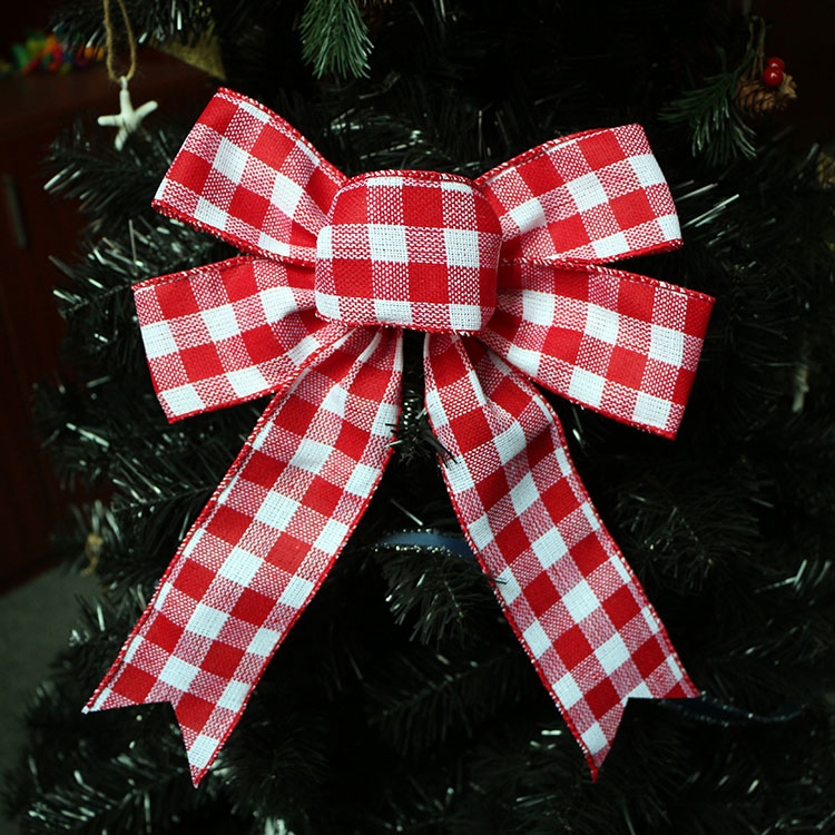 burlap bow rustic decoration