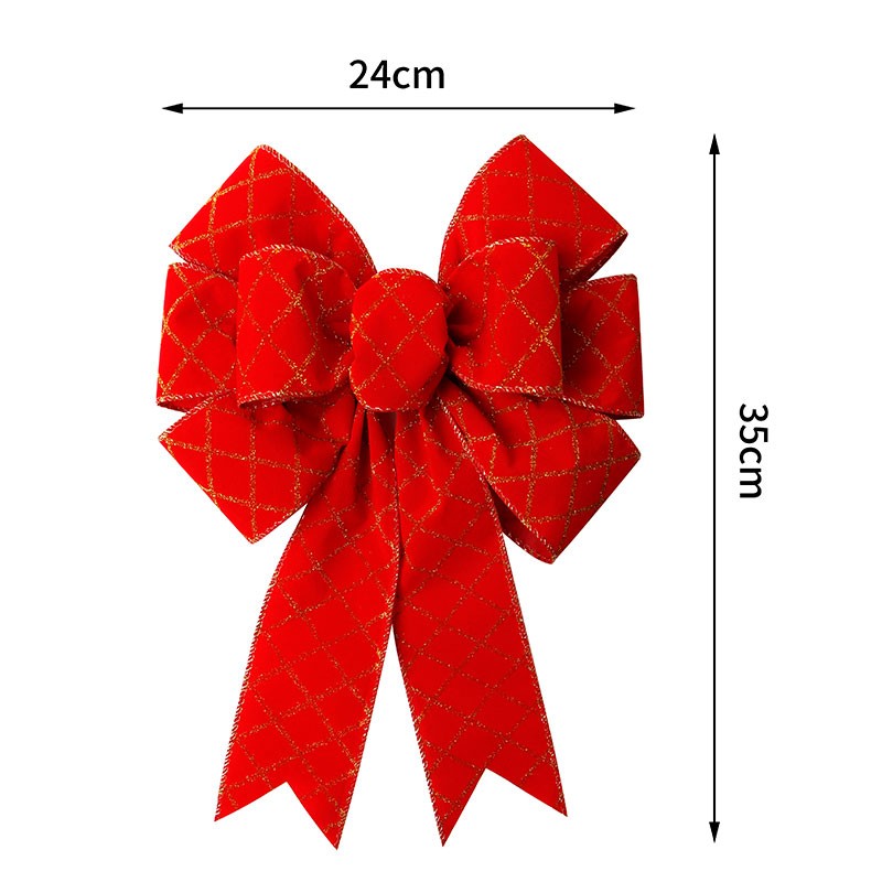 custom ribbon bow, pre made ribbon bow, red ribbon bow, gift ribbon bow