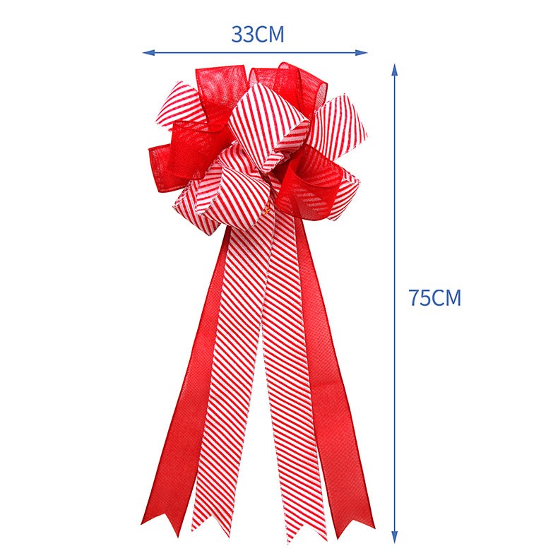 red wired Christmas bows,wedding ribbon bow,burlap ribbon bow