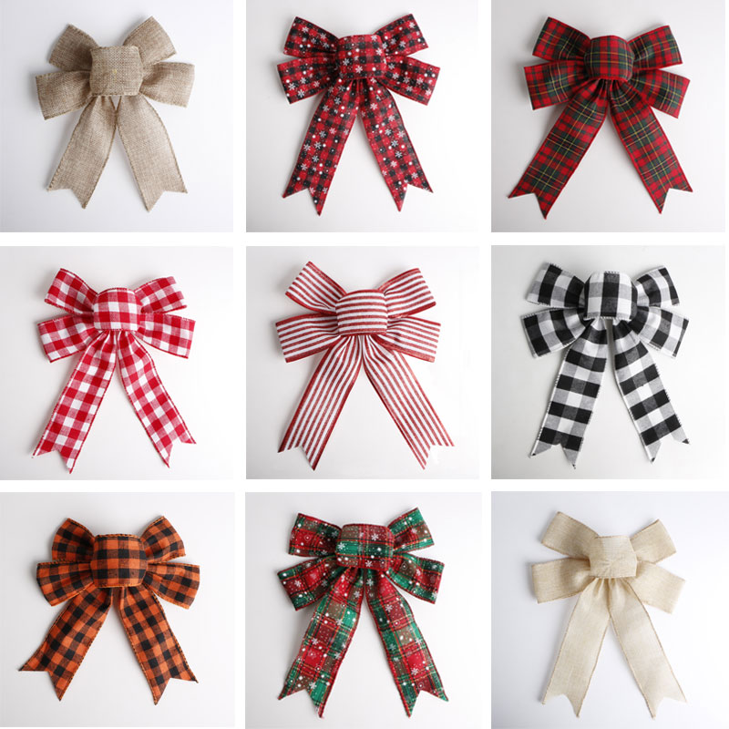 Christmas ribbon bow