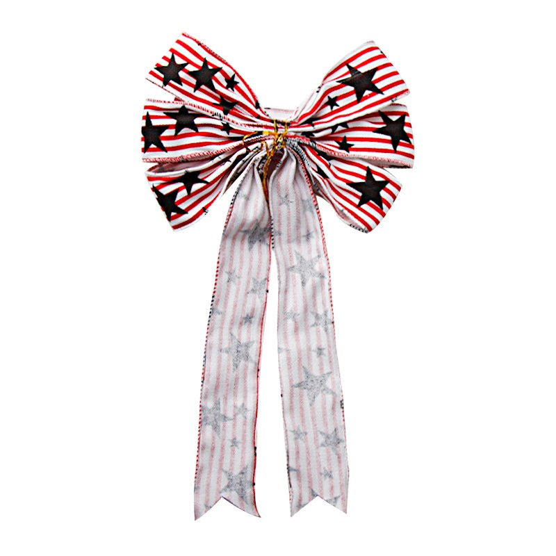 decorative ribbon bow,burlap ribbon bow,ribbon bow for Easter day