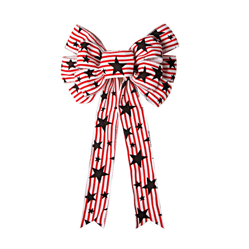 decorative ribbon bow,burlap ribbon bow,ribbon bow for Easter day