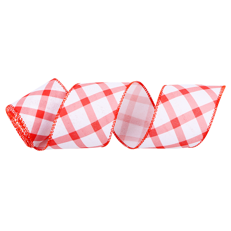 Happy Valentines Ribbons, Sackleinenband zum Valentinstag, verdrahtete Kantenbänder