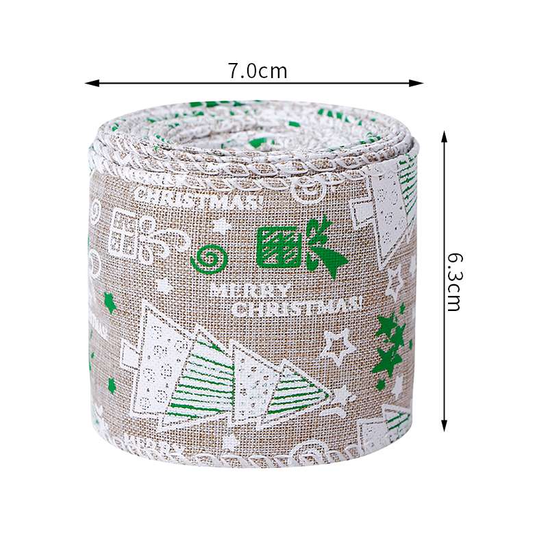 Weihnachtsbänder 2,5 Zoll, Hersteller von verdrahteten Bändern, Großhandel für verdrahtete Weihnachtsbänder