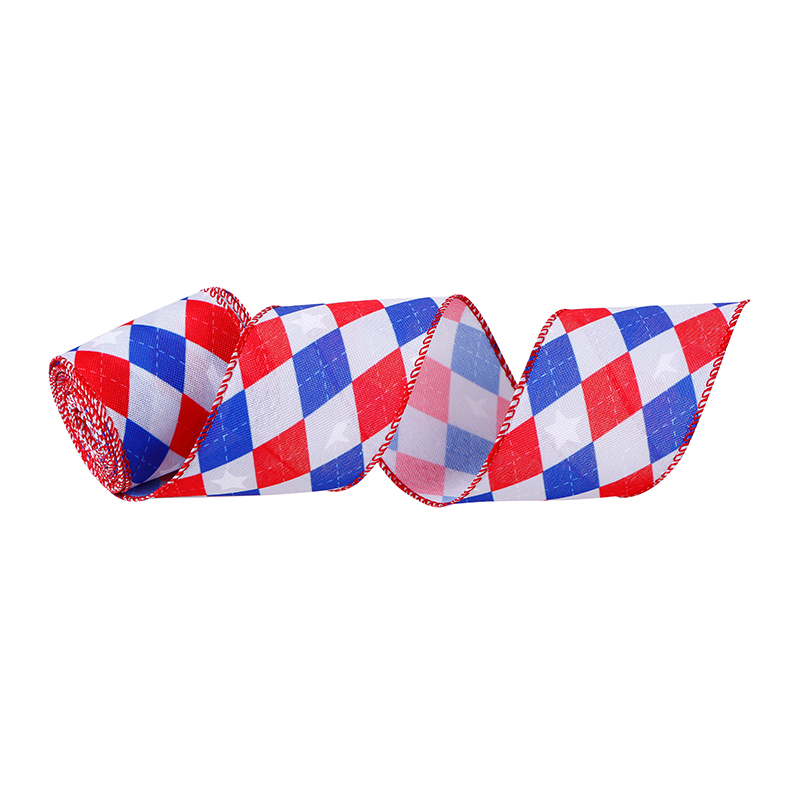 Patriotic Ribbon supplier,wholesale wired ribbon,burlap craft ribbon