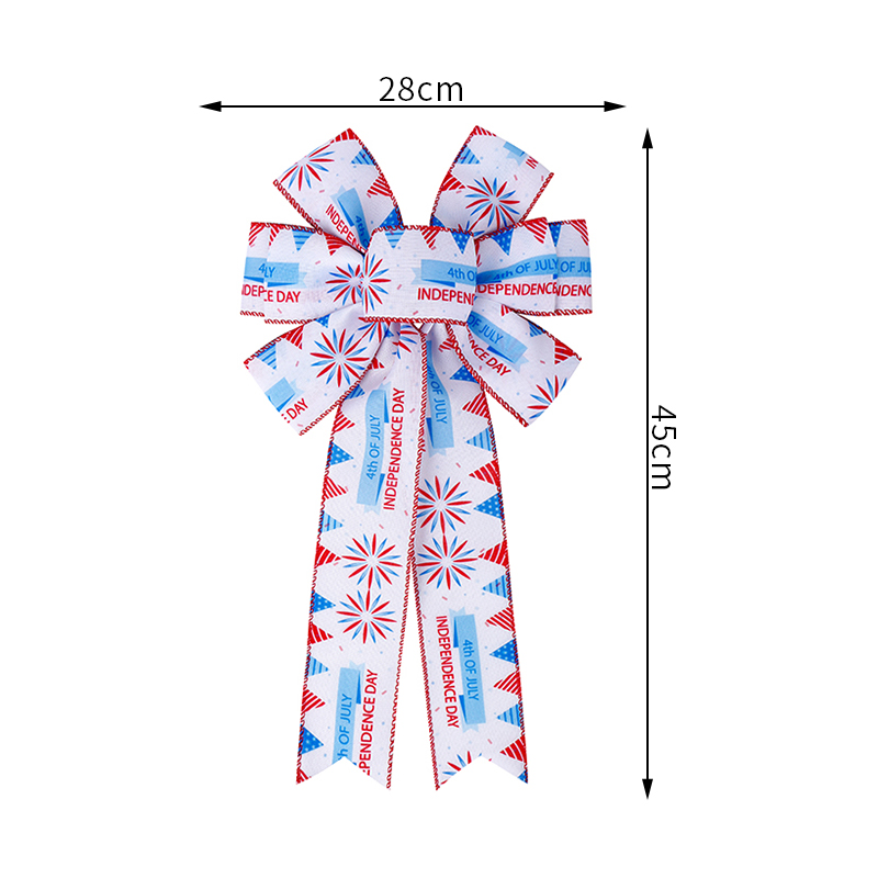 Burlap wreath bows,American ribbon bows,Tree topper bows