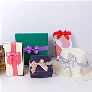 Wholesale satin ribbon bows for gift wrapping gift ribbon bow manufacturer