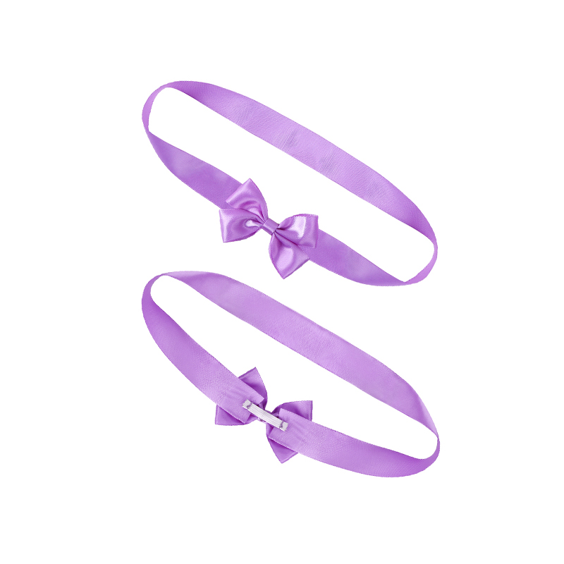 satin gift bows,ribbon bows with elastic loop,gift packing bows