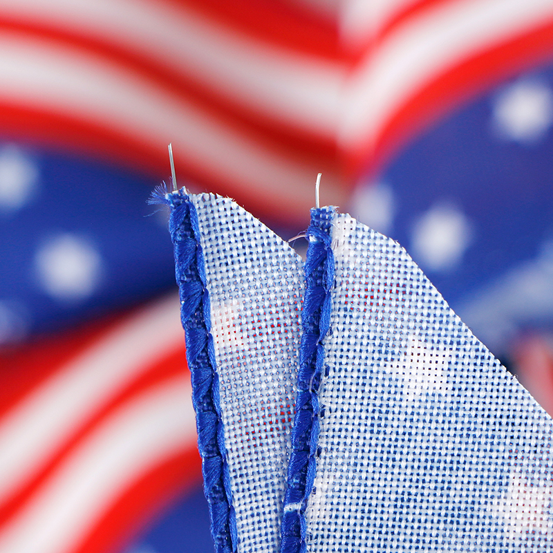 Independence Day patriotic bows