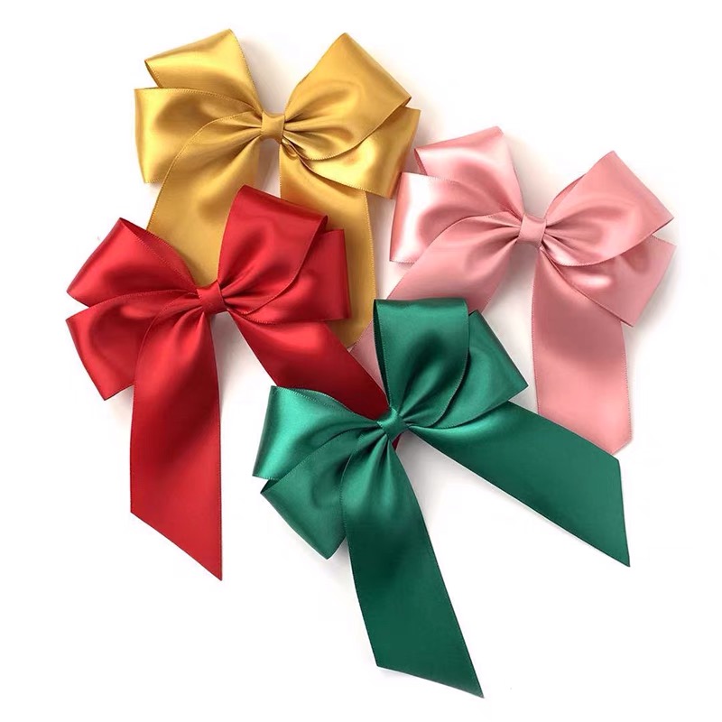 wine bottle bows,custom satin ribbon bow,gift wrapping ribbon bow