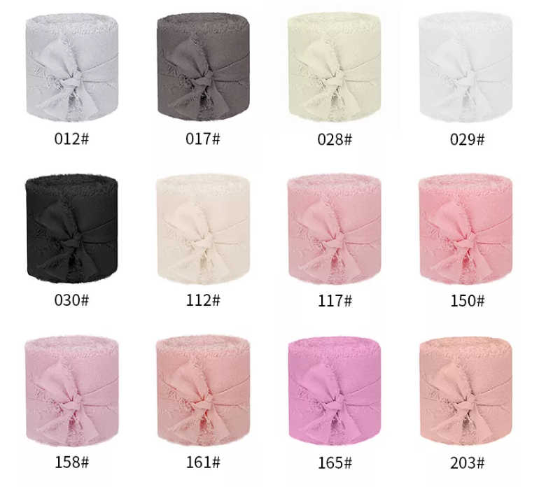 chiffon silk ribbon