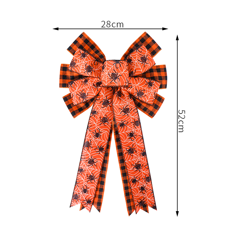 Burlap Ribbon Bows,Halloween Decorative Bows,Customized burlap bows