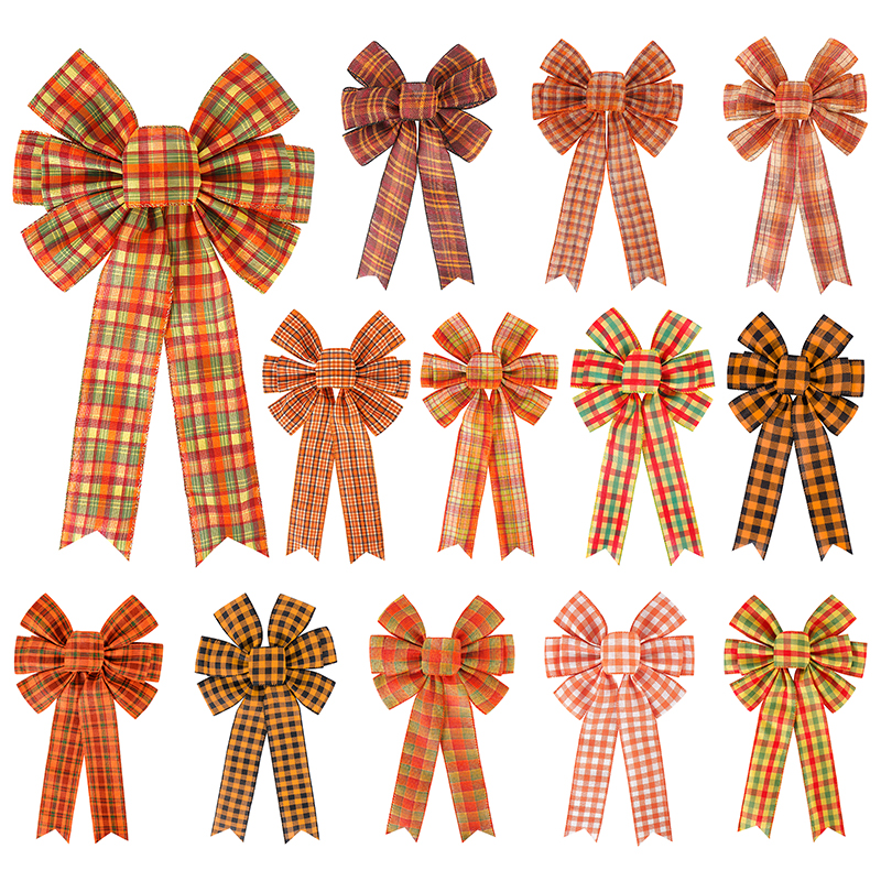 Burlap Bows Wreath Bows