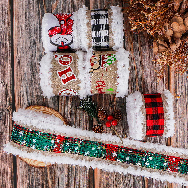 Xmas Tree Wrapping Ribbon