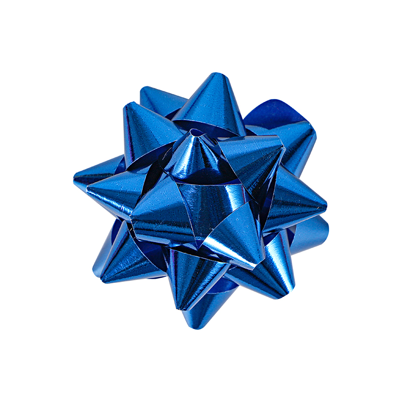 Noeud d'emballage cadeau en polypropylène multicolore, noeud étoile pour la décoration de Noël et de fête