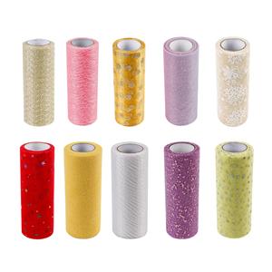 Soft Shimmer Tulle Ribbon Mesh Tutu Fabric Net for Crafts Ribbon