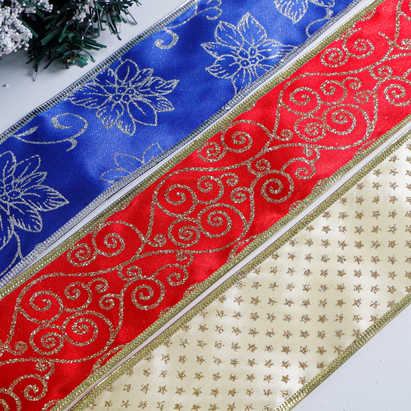 Christmas ribbon set