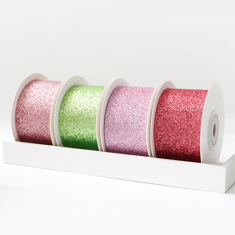 valentines sparkle ribbon 1.5inch 38mm