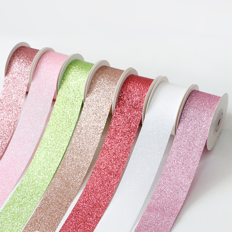 valentines sparkle ribbon 1.5inch 38mm