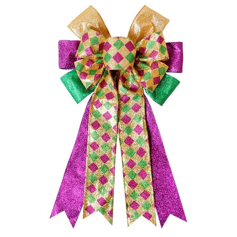 Christmas Tree Topper Bow, Large Toppers Bows for Christmas Tree