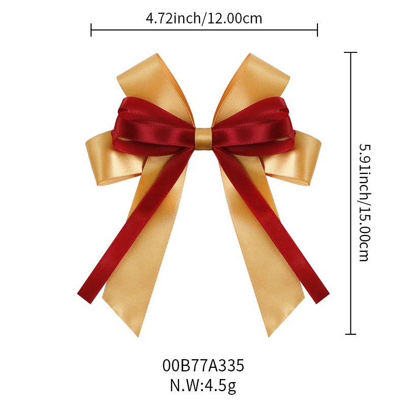 pre made ribbon bows