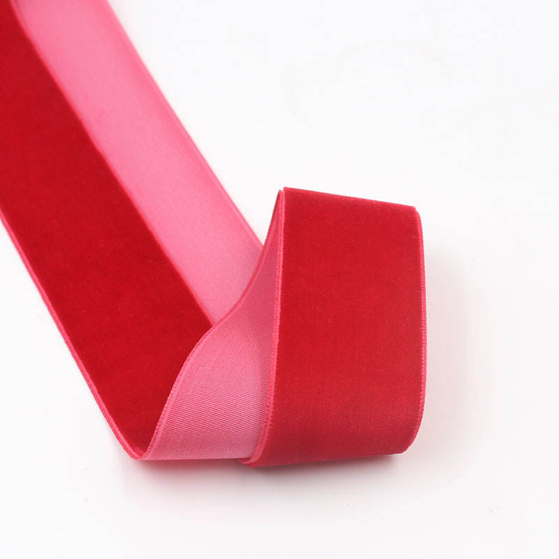 1 Inch Red Velvet Gift Ribbon - DIY Christmas Crafts