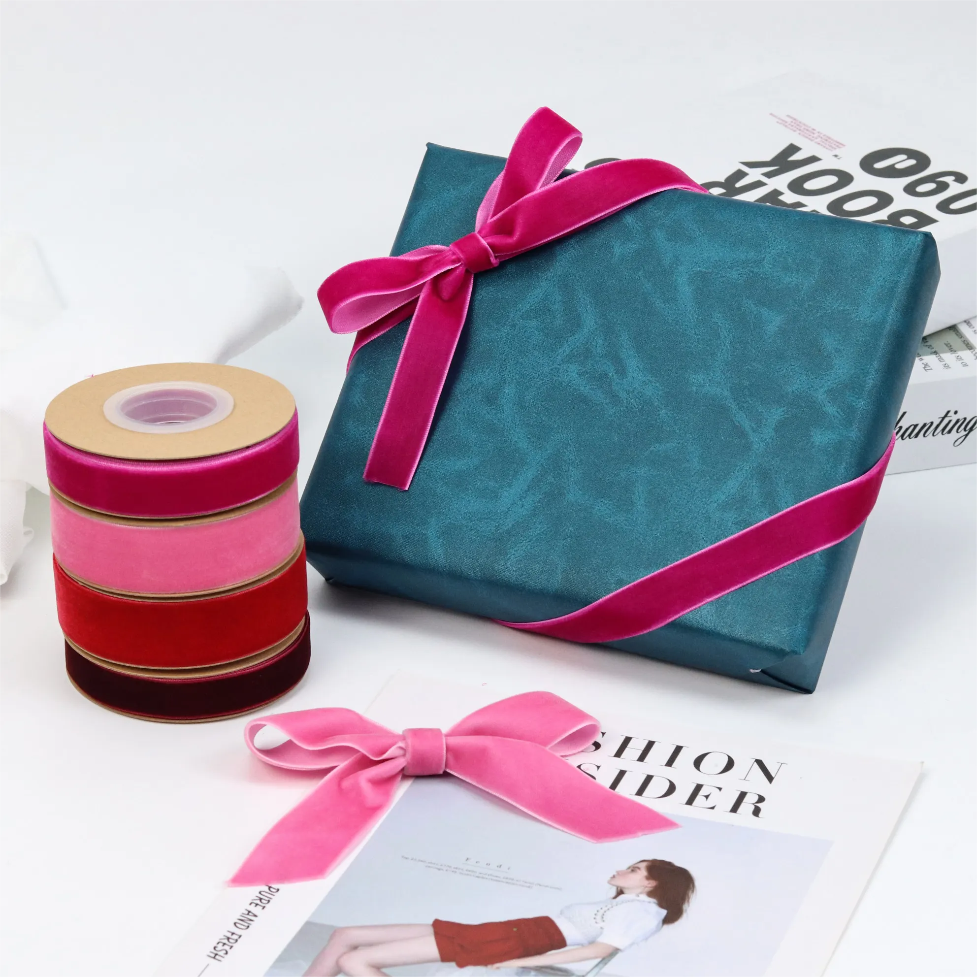 Christmas velvet ribbon