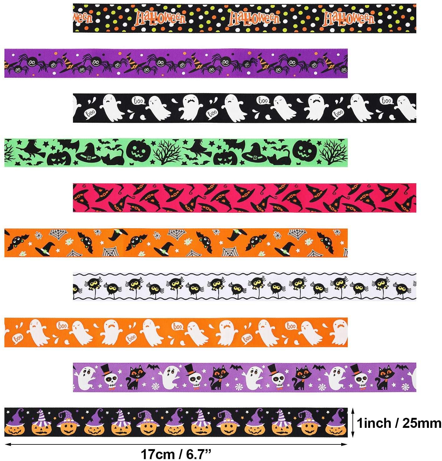 Wholesale Grosgrain Ribbon Easter Cartoon Print 25mm/38mm