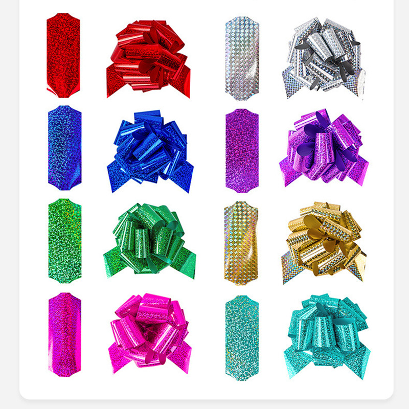 Star Flower Pull Bow Ribbon Wedding Car Decoration