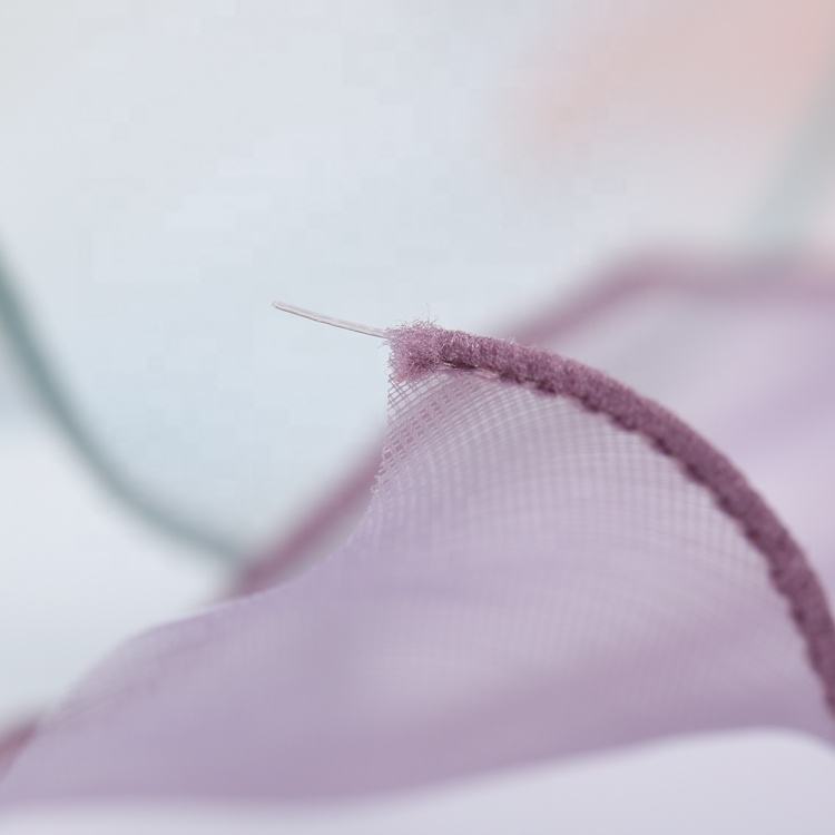 Custom Solid Transparent Organza Ribbon Roll