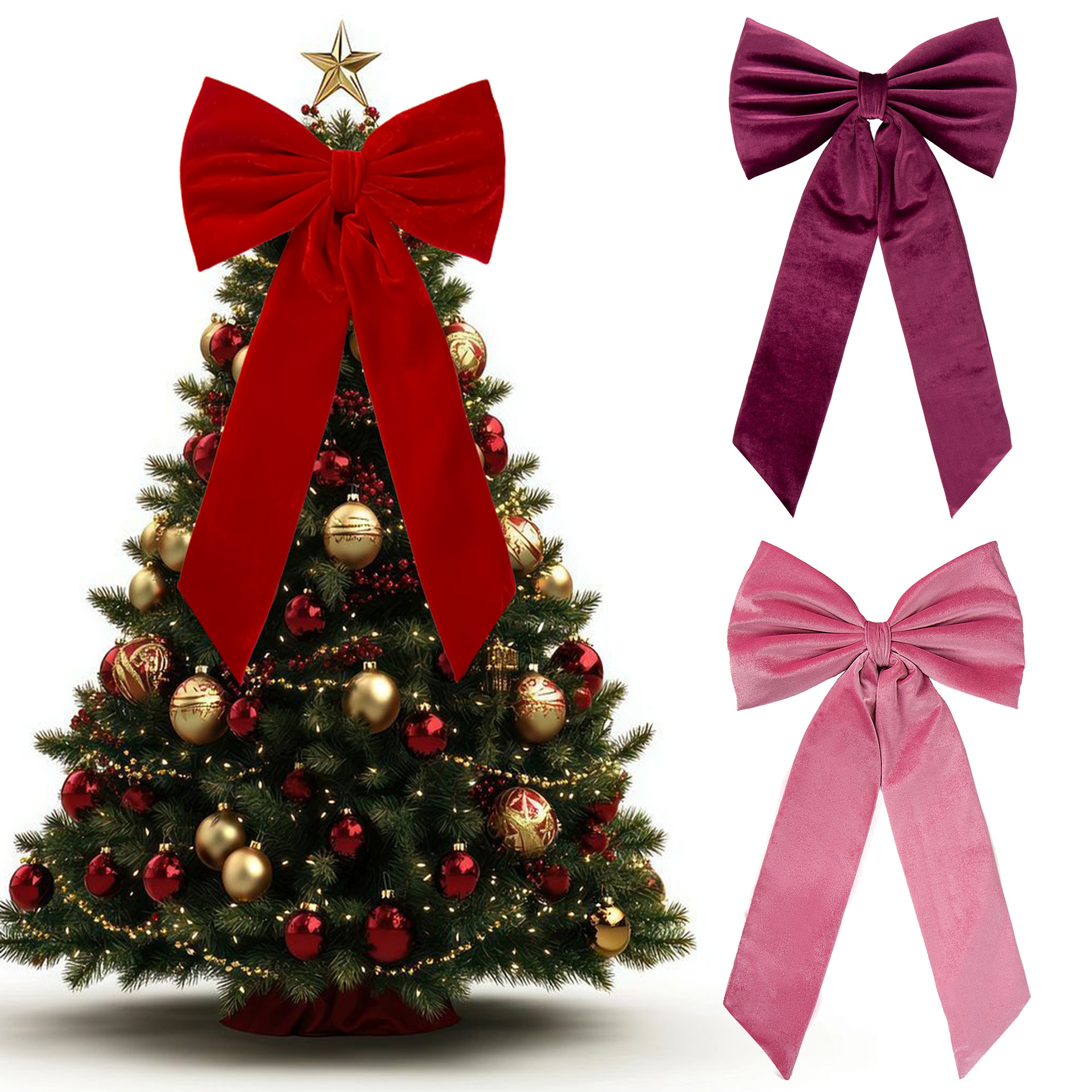 Velvet Ribbon Bow